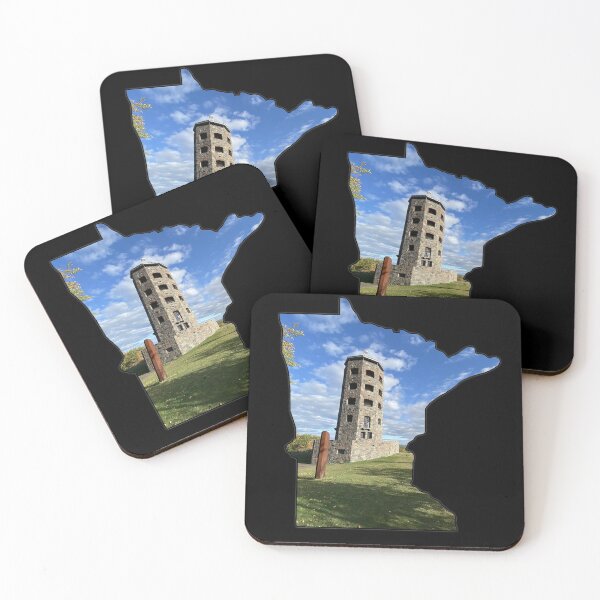 Item preview, Minnesota State Outline (Enger Tower in Duluth) designed and sold by gorff.
