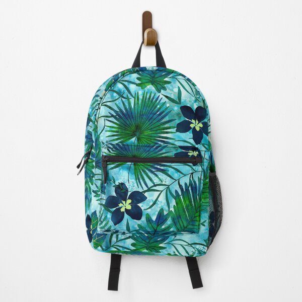 Item preview, Nalani Hawaiian Tropical Garden - Turquoise designed and sold by DriveIndustries.