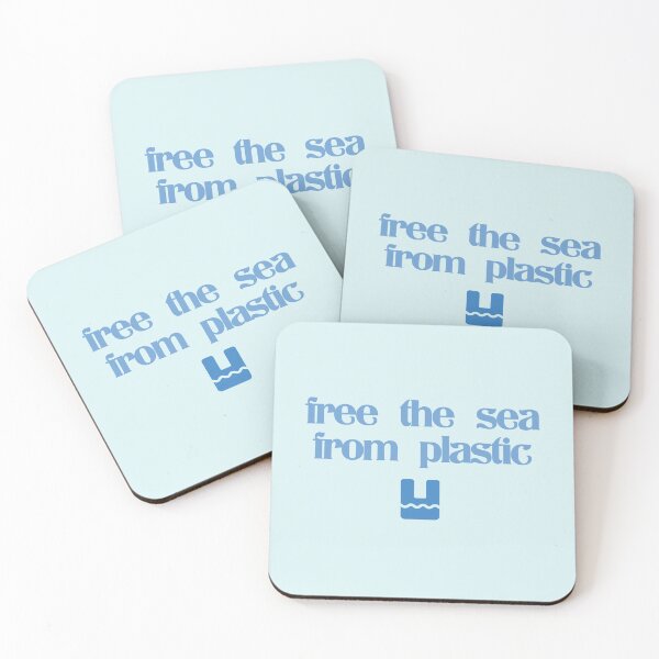 Item preview, Free the sea from plastic ocean conservation designed and sold by Shujii.