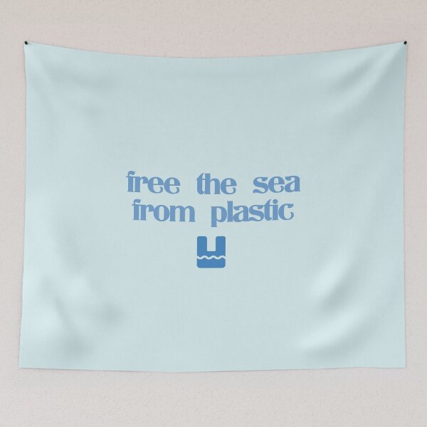 Item preview, Free the sea from plastic ocean conservation designed and sold by Shujii.