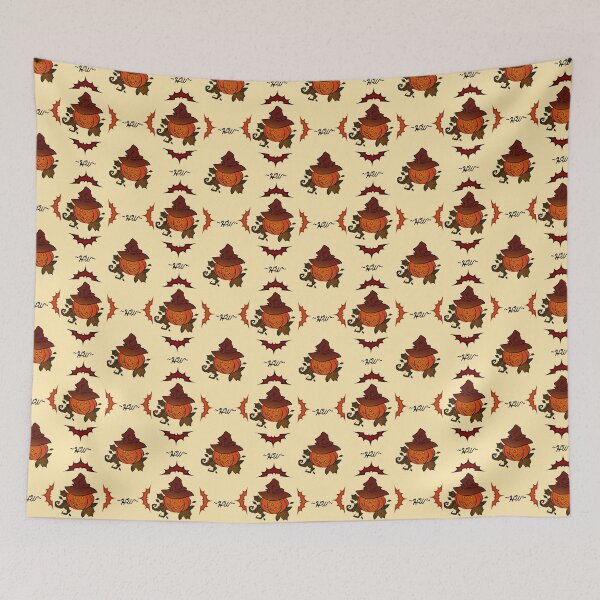 Item preview, Halloween Pattern designed and sold by SydLinkletter.