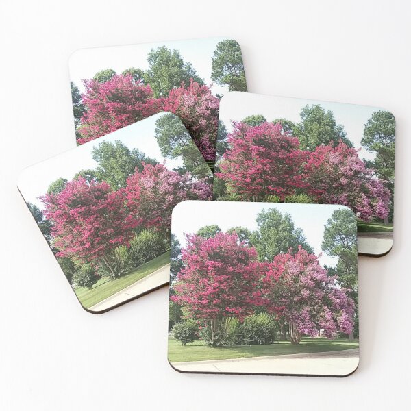 Item preview, Crape Myrtle Purple and Mauve Trees  designed and sold by Krafty  Arts Studio.