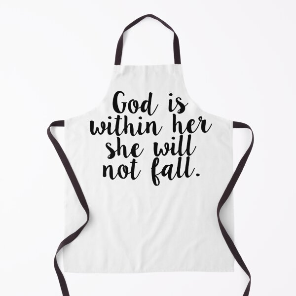 Item preview, God is within her she will not fall. designed and sold by MadEDesigns.