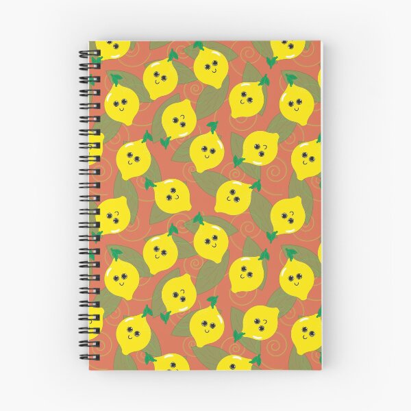 Aperçu de l'œuvre Adorable motif citron - motif fruité - orange vintage créée et vendue par PattyTheGecko.