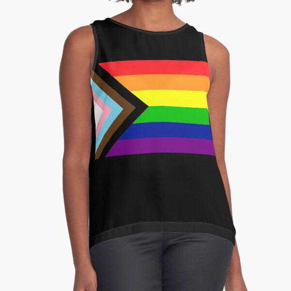 Proud AF Lesbian Pride Crop Top Jersey