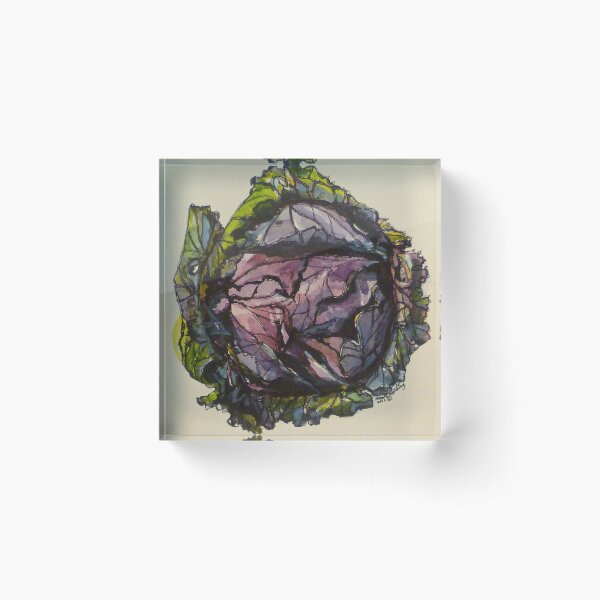 Artikelvorschau, Purple cabbage. Elizabeth Moore Golding 2012Ⓒ entworfen und verkauft von Elizabeth Moore Golding.
