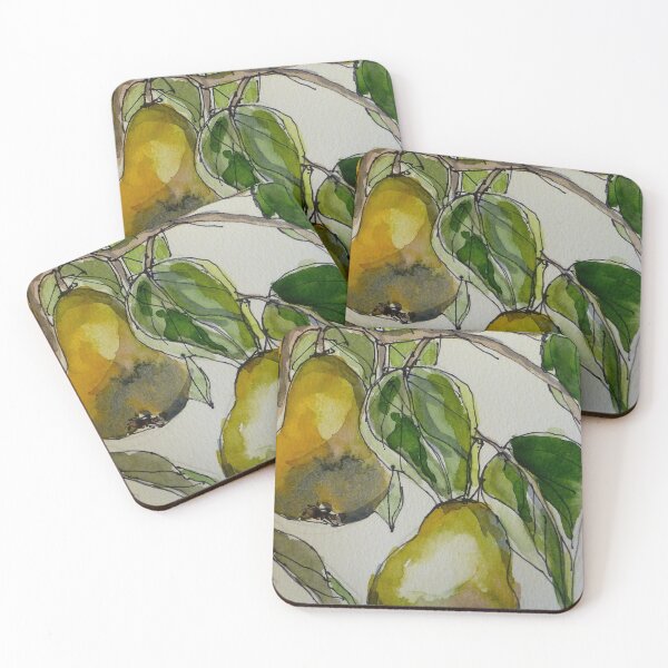 Item preview, Pears. Detail.  designed and sold by Elizabeth Moore Golding.