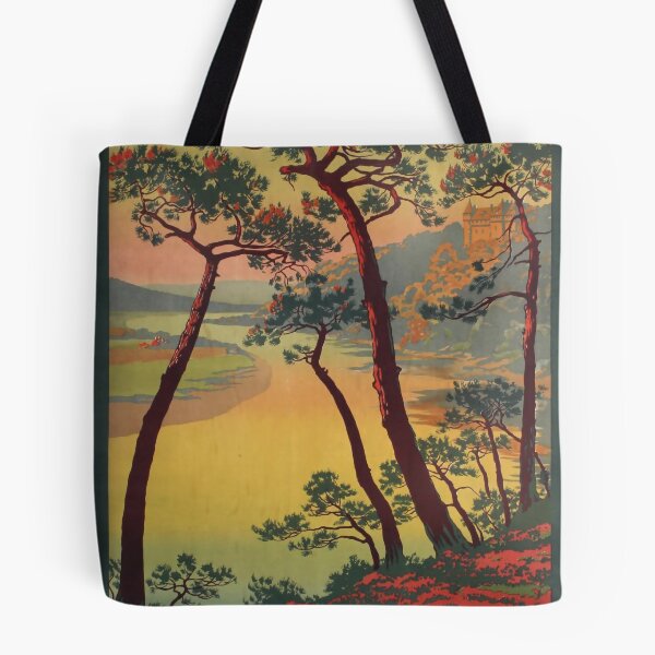 Item preview, Bretagne Pittoresque retro poster designed and sold by CorasPosters.