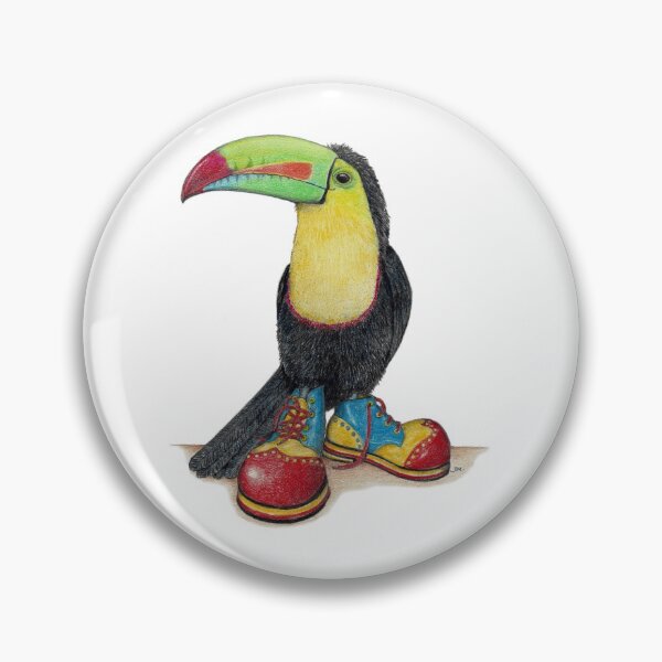 Item preview, Toucan in clown shoes designed and sold by JimsBirds.