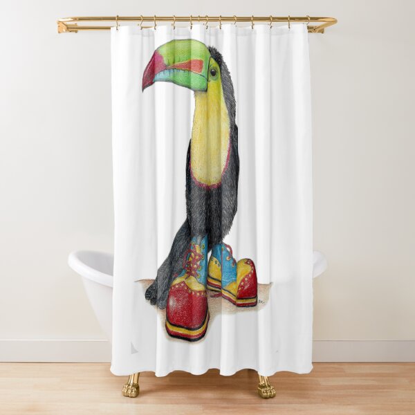 Item preview, Toucan in clown shoes designed and sold by JimsBirds.