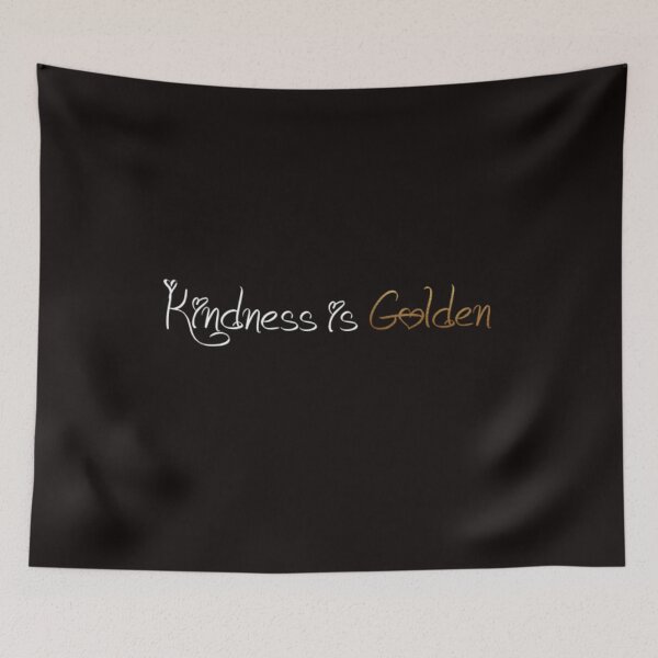 Item preview, kindness is golden t shirt quotes designed and sold by Rezuke.