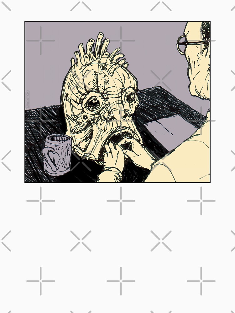basierend auf dem Buch von William S. Burroughs.
* Zeichnung & Design von Drumstick:
! https: //ih0.redbubble.net/image.174283221.4587/raf von thedrumstick