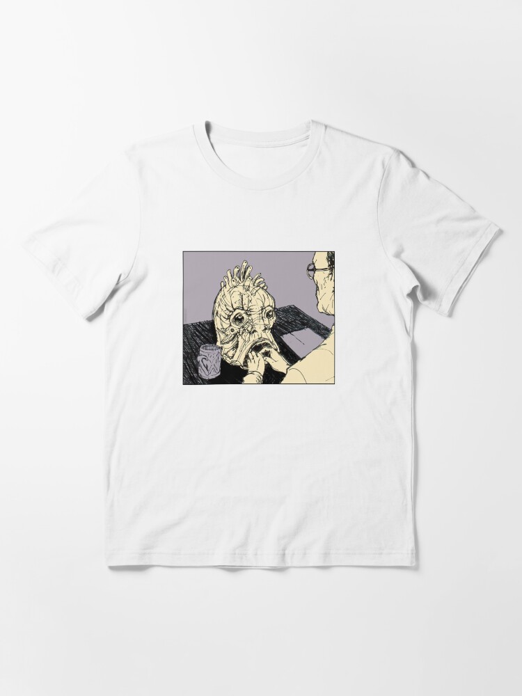 Alternative Ansicht von basierend auf dem Buch von William S. Burroughs.
* Zeichnung & Design von Drumstick:
! https: //ih0.redbubble.net/image.174283221.4587/raf Essential T-Shirt