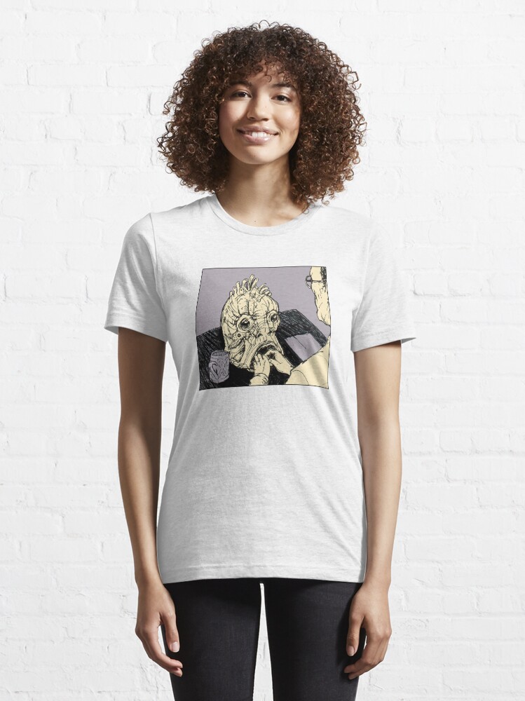 Alternative Ansicht von basierend auf dem Buch von William S. Burroughs.
* Zeichnung & Design von Drumstick:
! https: //ih0.redbubble.net/image.174283221.4587/raf Essential T-Shirt