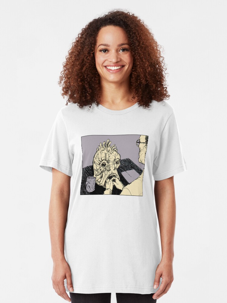Alternate view of The Mugwump (Naked Lunch) Slim Fit T-Shirt