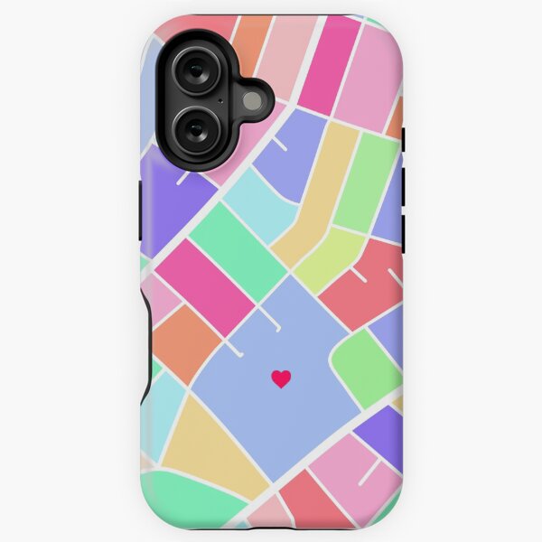 Item preview, Worcester Main South Multicolor Clark University Heart designed and sold by SamDoesArtNow.