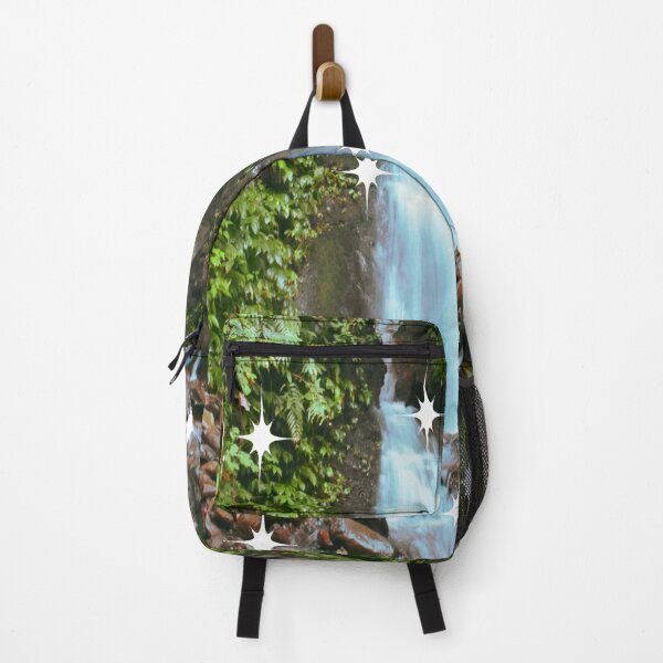 Item preview, Starry little waterfall and the forest designed and sold by Mariolangstieh.