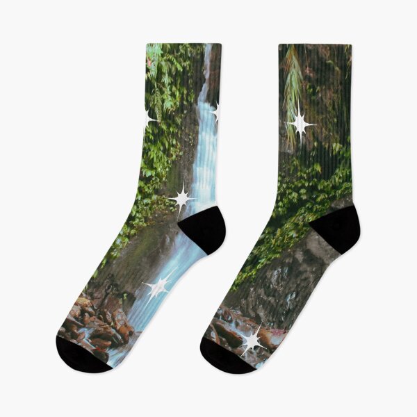 Item preview, Starry little waterfall and the forest designed and sold by Mariolangstieh.