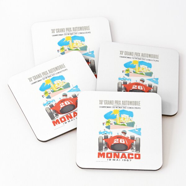 Item preview, 1957 MONACO Grand Prix Race Poster designed and sold by retrographics.