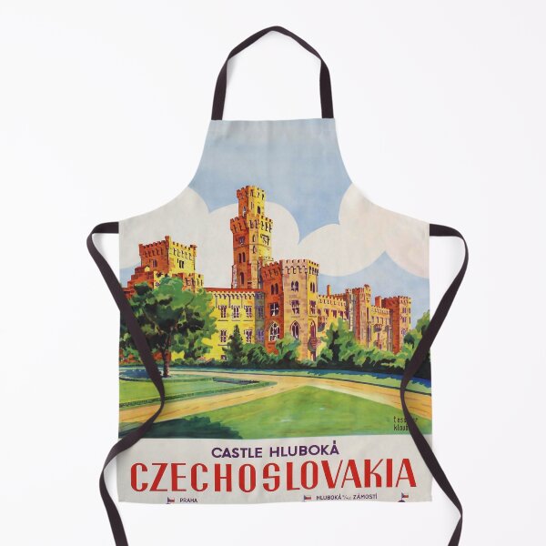 Item preview, Czechoslovakia retro poster designed and sold by CorasPosters.