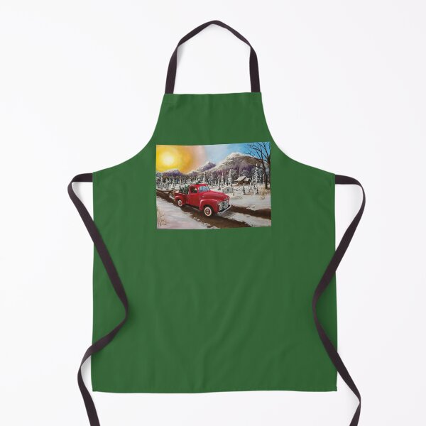 Item preview, Red Truck on the Christmas Farm designed and sold by artistmind7.
