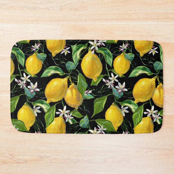 Item preview, Fresh Lemons | Black designed and sold by L Diane Johnson.