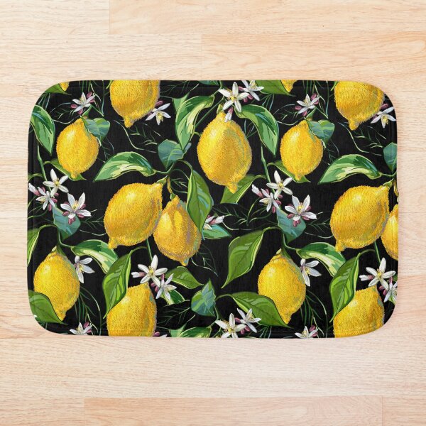 Item preview, Fresh Lemons | Black designed and sold by L Diane Johnson.