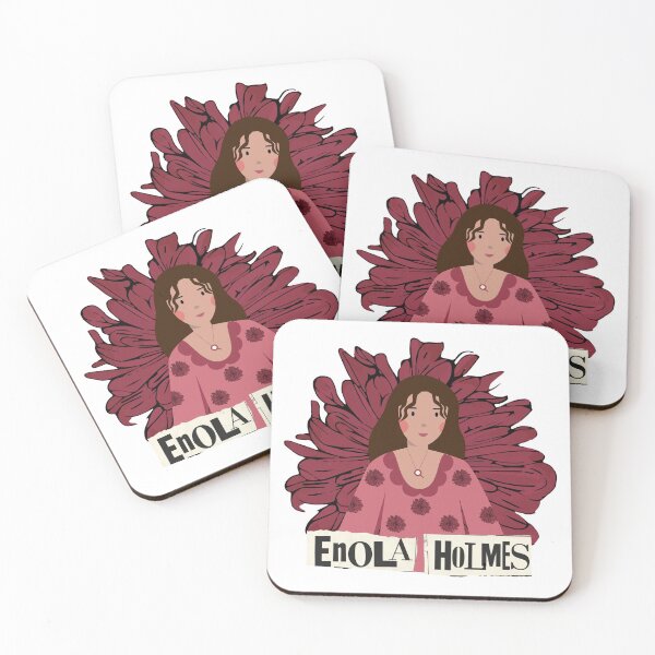 Item preview, Floral Enola Holmes designed and sold by moodpixel.
