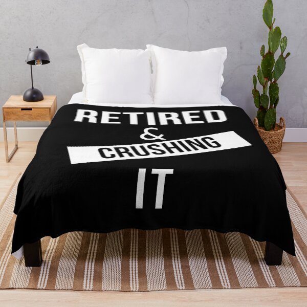 Item preview, Retired and Crushing It designed and sold by Oreo2020 Creations.