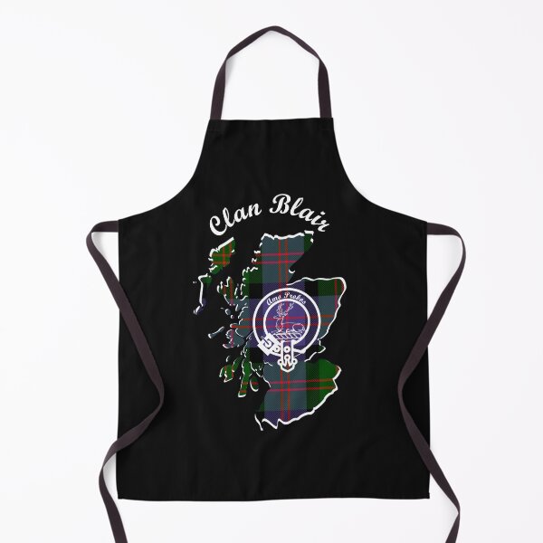 Item preview, Clan Blair Scotland Map Crest designed and sold by BagTown Clans.