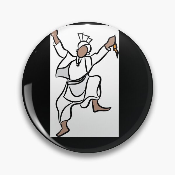 Item preview, Punjabi dancer designed and sold by Sukhpal Grewal Ethnic Art.