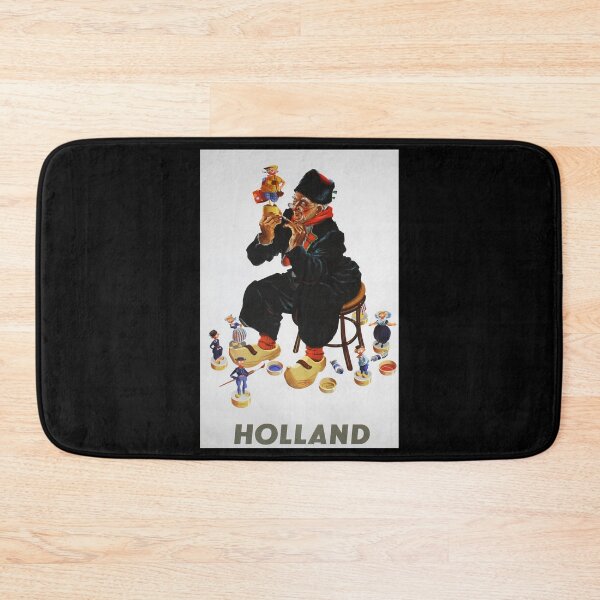 Item preview, Holland retro poster designed and sold by CorasPosters.