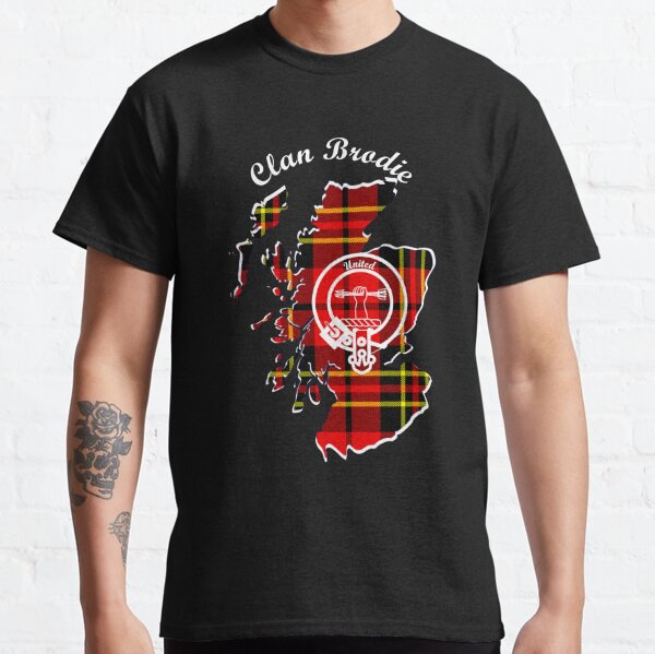 Clan Brodie Scotland Map Crest