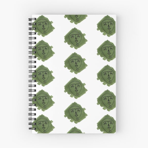 Item preview, Sage Color Sample Face Drawing designed and sold by Cassandra Chung.