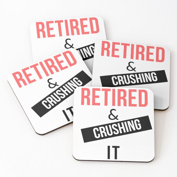 Item preview,  Retired and Crushing It designed and sold by Oreo2020 Creations.
