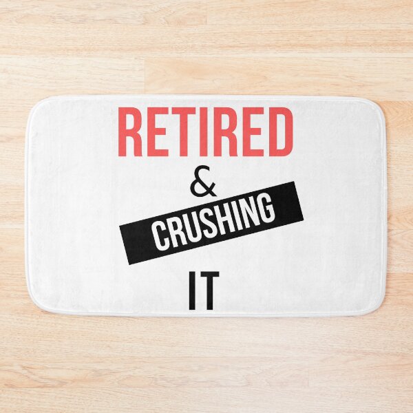 Item preview,  Retired and Crushing It designed and sold by Oreo2020 Creations.