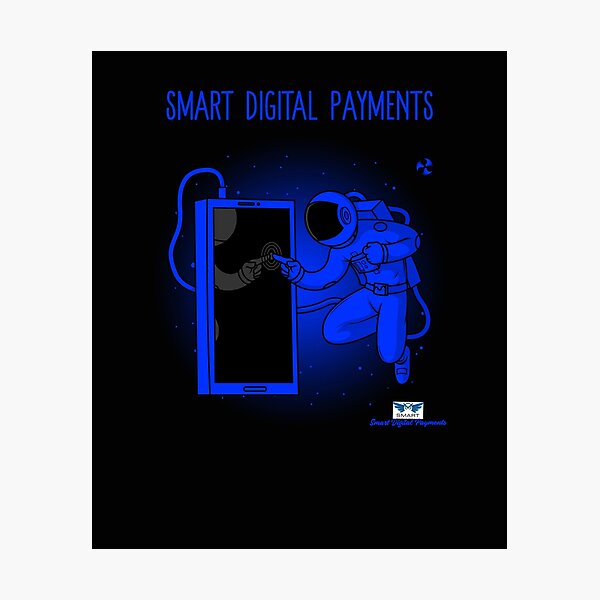 Astronaut #3 - Smart Digital Payments Photographic Print