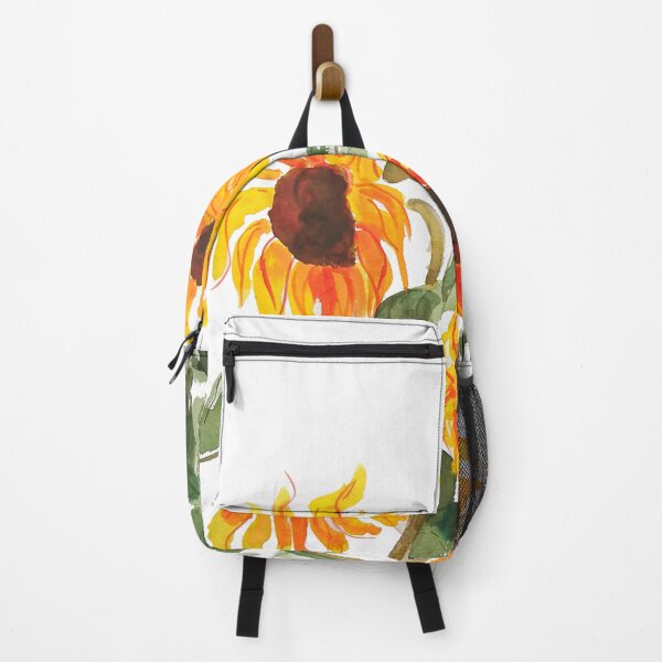 Item preview, hand painted sunflower watercolor 2018 designed and sold by ColorandColor.