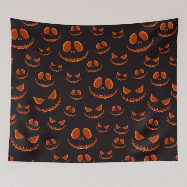 Item preview, Halloween Pumpkin Smiling Face designed and sold by fredgarden8.