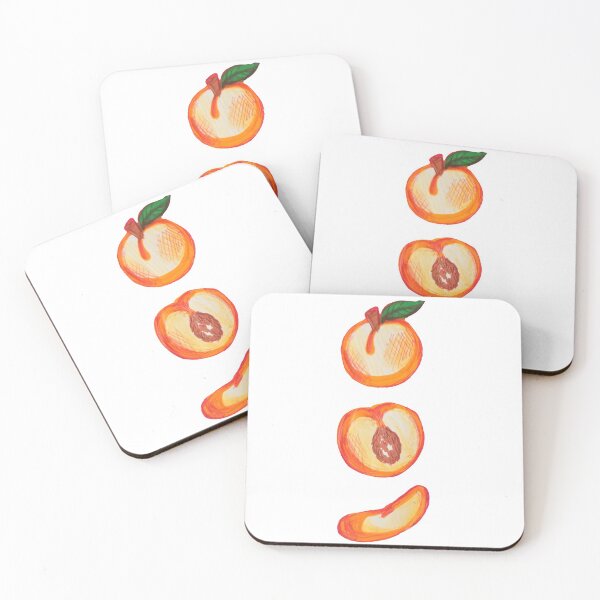 Item preview, 3 peaches/ nectarine fruit cut designed and sold by Jae  Rainbow.