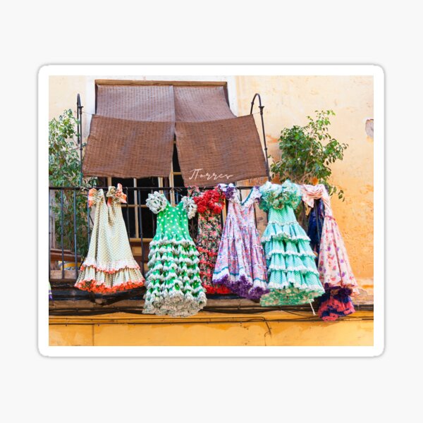 Flamenco Dancing Sticker