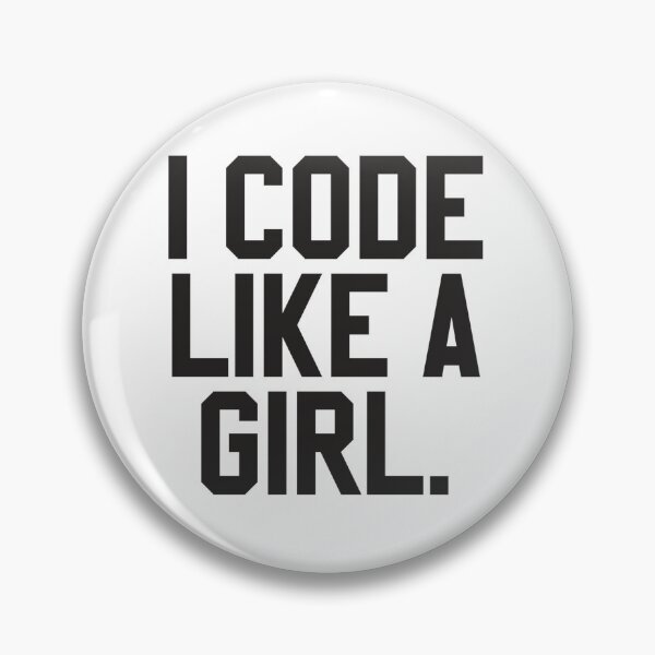 Artikelvorschau, ICH CODE WIE EIN MÄDCHEN. entworfen und verkauft von MadEDesigns.