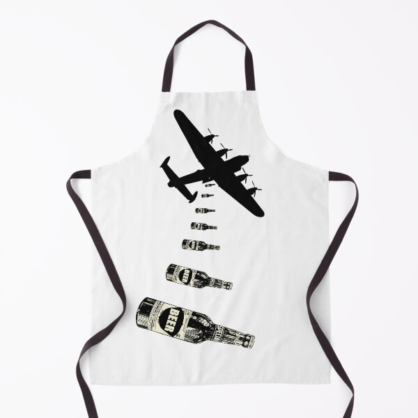 Item preview, Beer Bottle Bomber Dropping Beer Bombs designed and sold by Huhnerdieb Apparel.