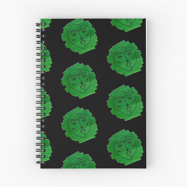 Item preview, Green Color Sample Face Drawing designed and sold by Cassandra Chung.