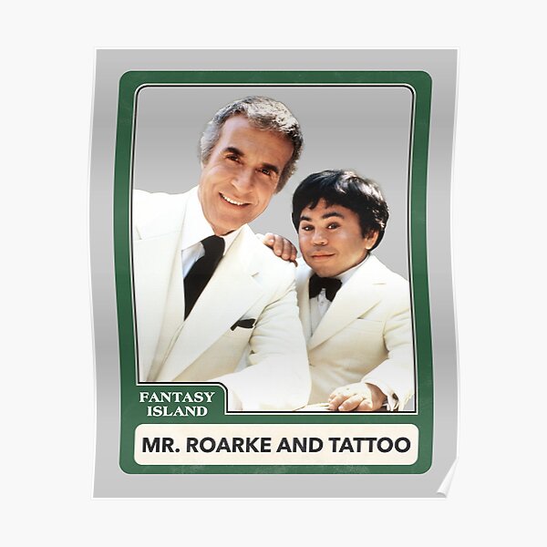 Mr Roarke Tattoo Posters Redbubble