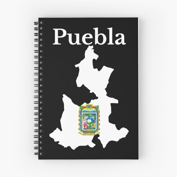 Artikelvorschau, Puebla State Map Flag, Mexiko entworfen und verkauft von marosharaf.