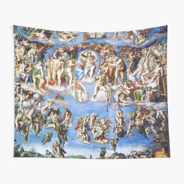 Michelangelo The Last Judgement Tapestry