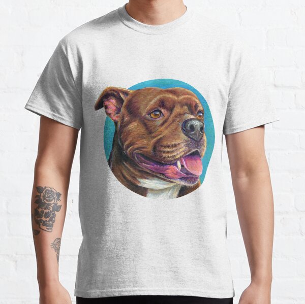Item preview, Tallulah the Staffordshire Bull Terrier Dog designed and sold by Rebecca Wang.
