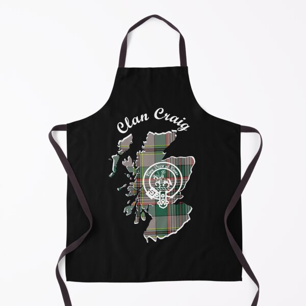 Item preview, Clan Craig Scotland Map Crest designed and sold by BagTown Clans.