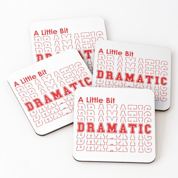 Item preview, A Little Bit DRAMATIC | Mean Girls | Retro Style designed and sold by 4wordsmovement.